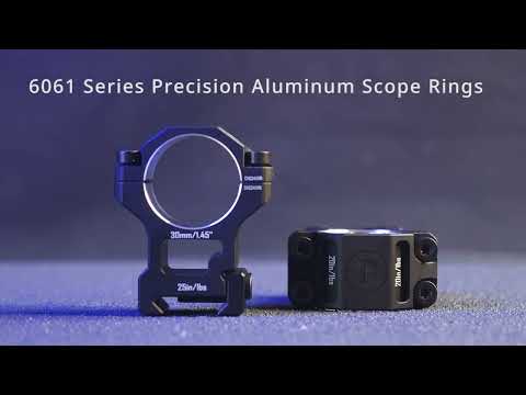 6061 Aluminum Scope Rings