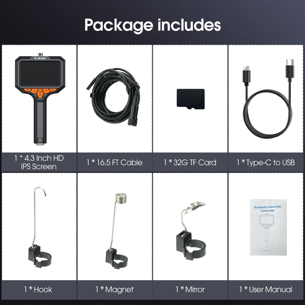 SM501 Endoscope Camera 2MP